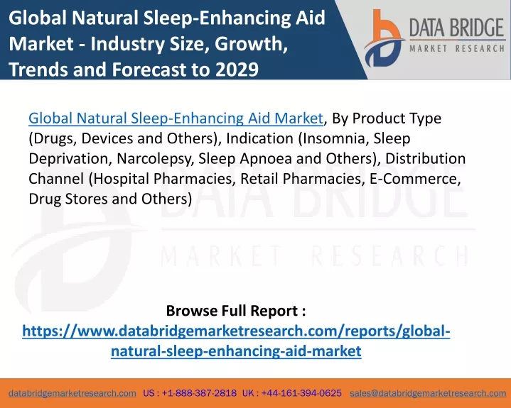 global natural sleep enhancing aid market