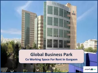 Office Space in Global Business Park | Office Space for Rent on MG Road Gurugram