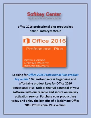 office 2016 professional plus product key online|softkeycenter.in