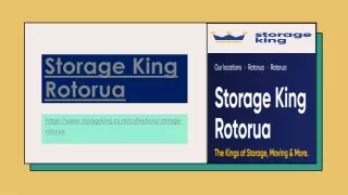 Storage King Rotorua in NZ PPT