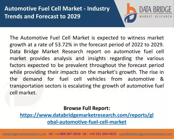 automotive fuel cell market industry trends