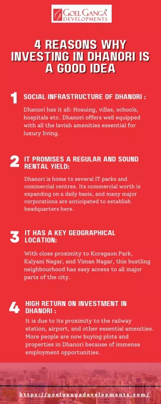 4 reasons why 4 reasons why investing in dhanori