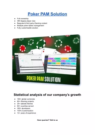 poker pam solution