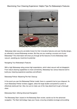 maximizing your cleaning experience helpful tips