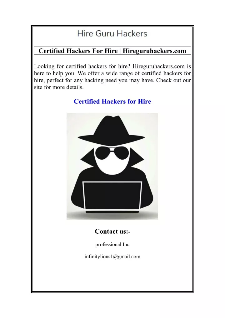 certified hackers for hire hireguruhackers com