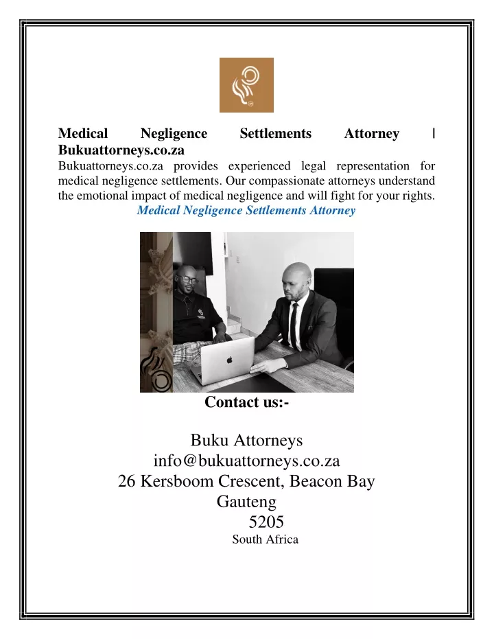 medical bukuattorneys co za bukuattorneys