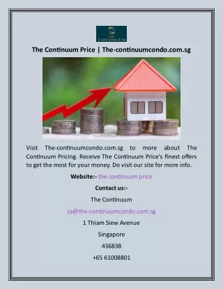 The Continuum Price  The-continuumcondo.com.sg