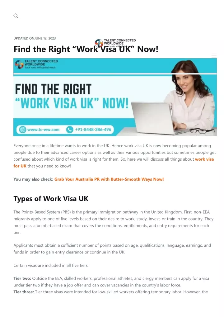 updated onjune 12 2023 find the right work visa