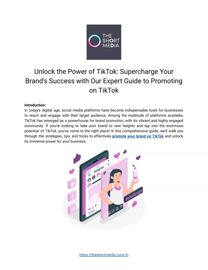 unlock the power of tiktok supercharge your brand