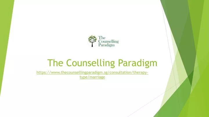 the counselling paradigm https