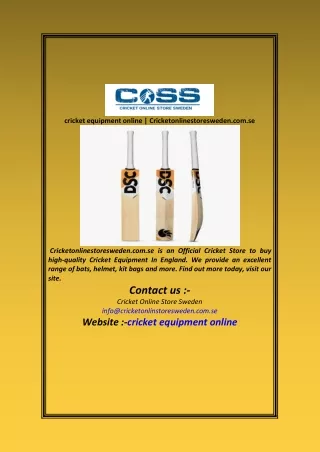 cricket equipment online  Cricketonlinestoresweden com se