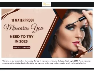 11 WATERPROOF MASCARAS YOU NEED TO TRY IN 2023