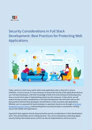 security considerations in full stack development