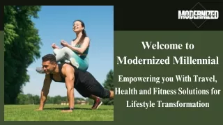 Health Wellbeing and Fitness Guidance - Modernized Millennial