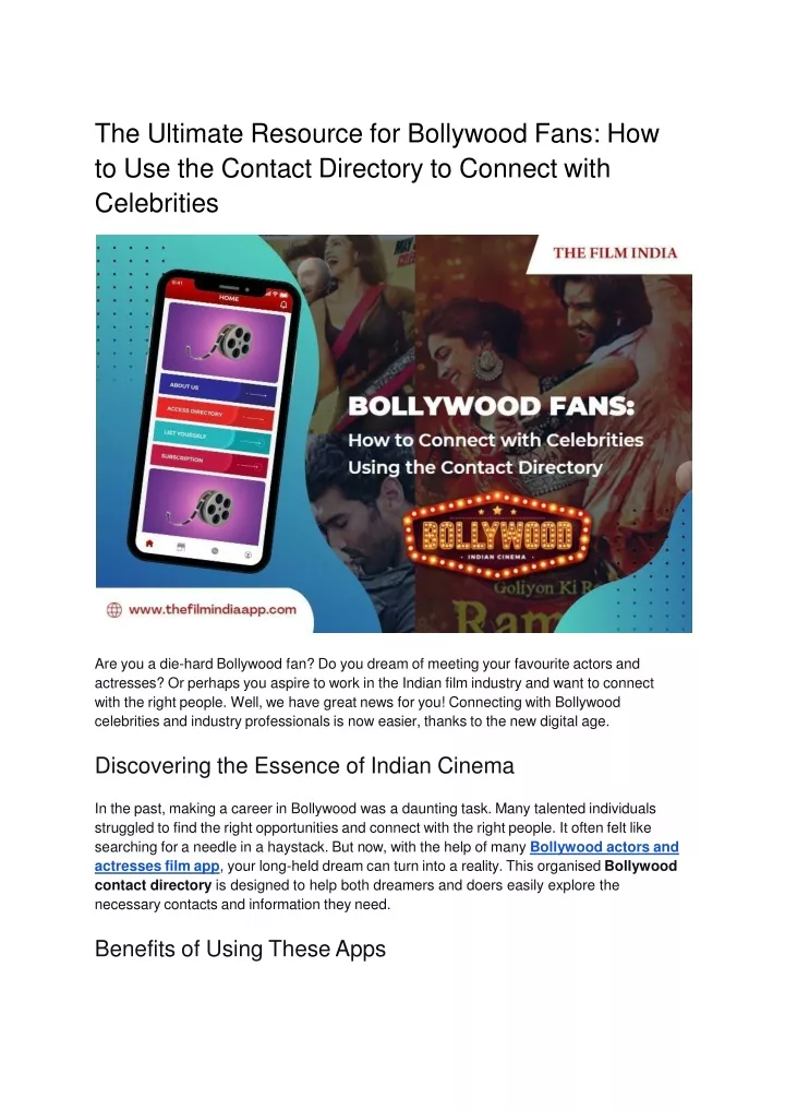 the ultimate resource for bollywood fans