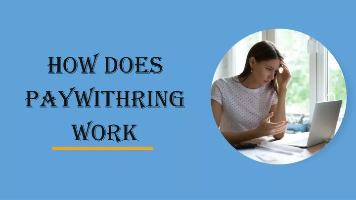 how does paywithring work