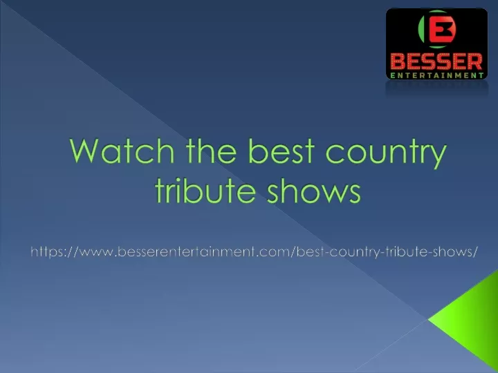 watch the best country tribute shows