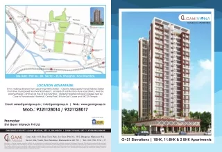 1 BHK, 1.5 & 2 BHK Flats for Sale in Kharghar | Gami Viona