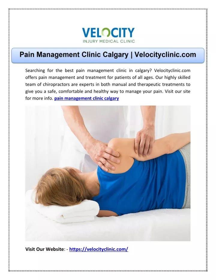 searching for the best pain management clinic
