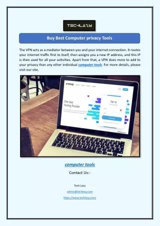 buy best computer privacy tools