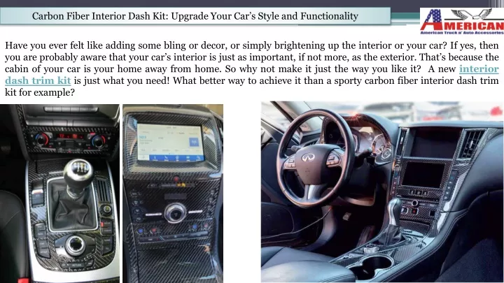 carbon fiber interior dash kit upgrade your