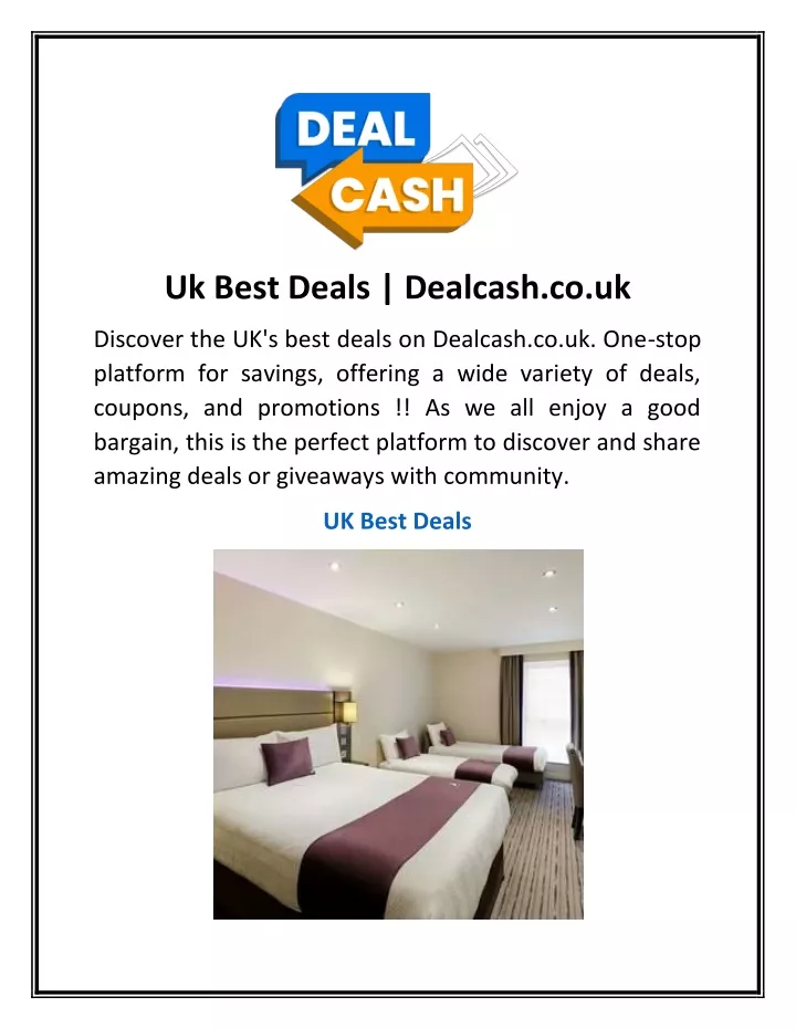 uk best deals dealcash co uk
