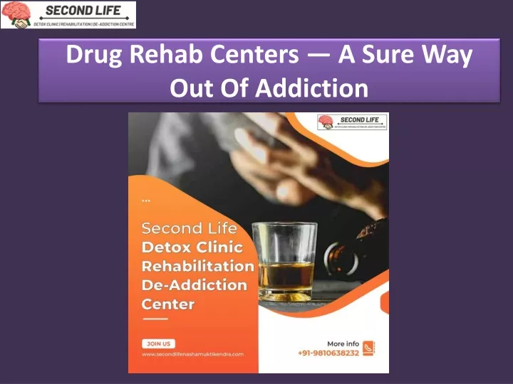 drug rehab centers a sure way out of addiction