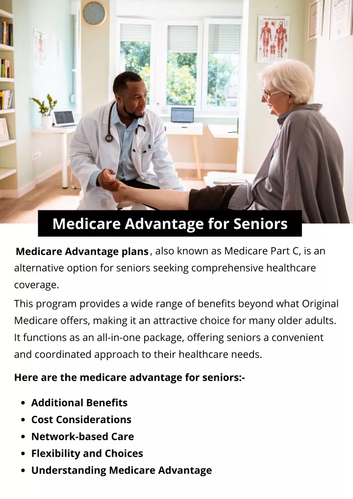 medicare advantage for seniors