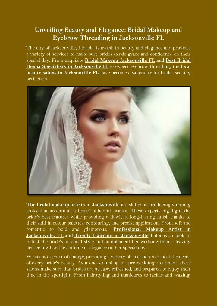 unveiling beauty and elegance bridal makeup