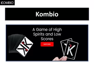 Unleash Family Fun With Kombio Card Games