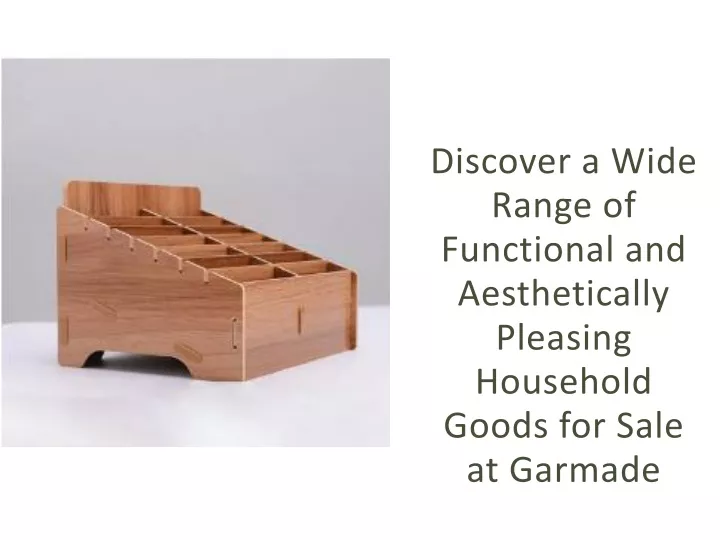 discover a wide range of functional