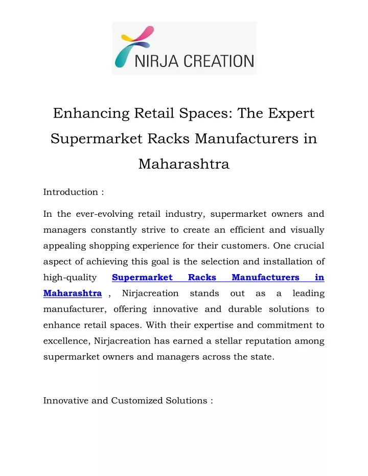 enhancing retail spaces the expert