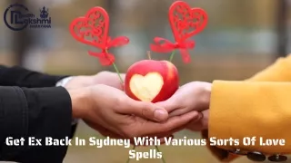 Get Ex Back In Sydney With Various Sorts Of Love Spells