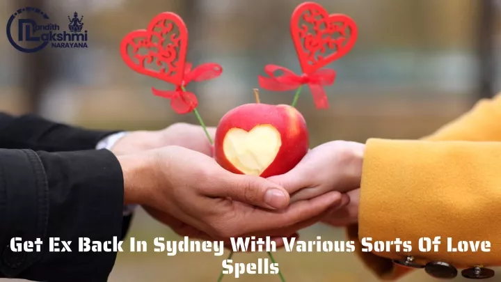 get ex back in sydney with various sorts of love