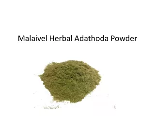 Adathoda Powder