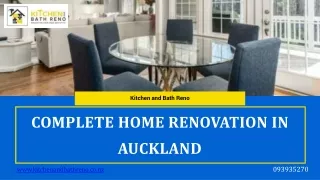 Complete Home Renovation in Auckland