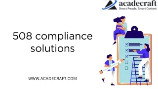 508 compliance solutions