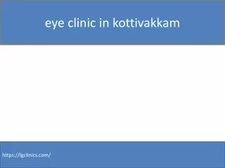 eye doctor in kottivakkam