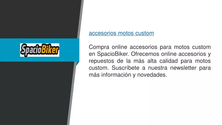 accesorios motos custom compra online accesorios