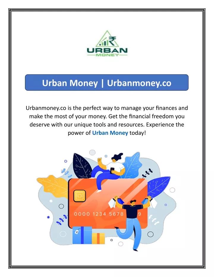 urban money urbanmoney co