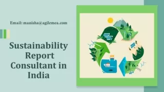 Why do we need Sustainability Reporting