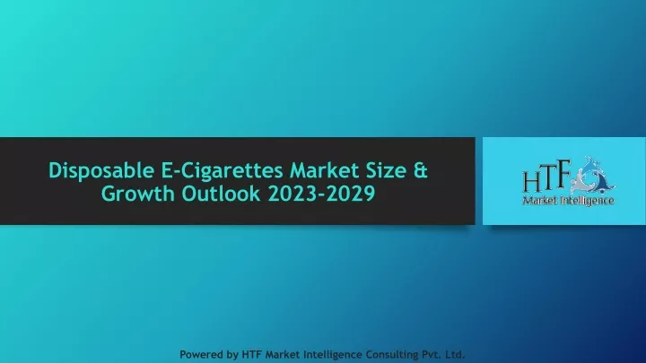 disposable e cigarettes market size growth