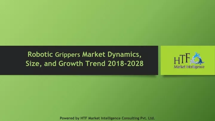 robotic grippers market dynamics size and growth