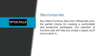 Office Furniture Sets  Officemalls.com