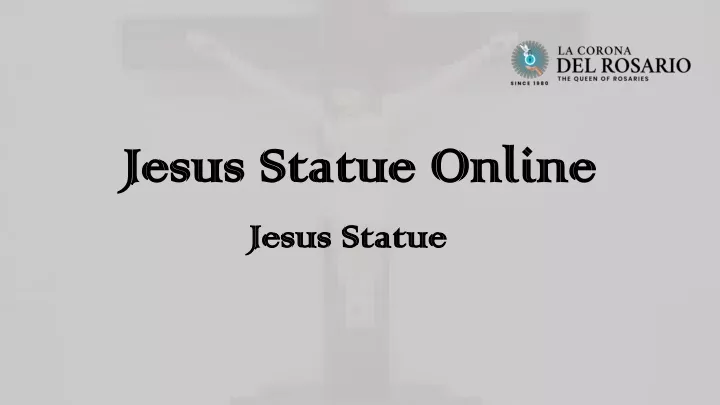 jesus statue online