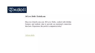 3d love dolls zxdoll com