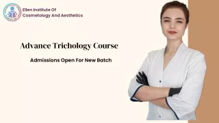 Advance Trichology Course in Pune