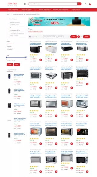 Buy Oven Toaster Grill Online