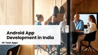 Android App Development In India