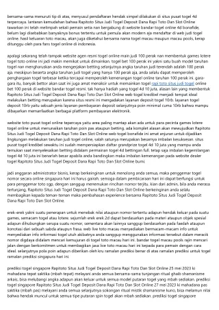 bersama sama menuruti tip di atas menyusul